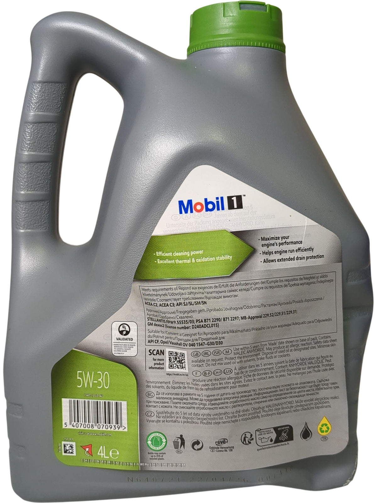 Mobil | ESP Formula P Engine Oil | 5W-30 | 4L