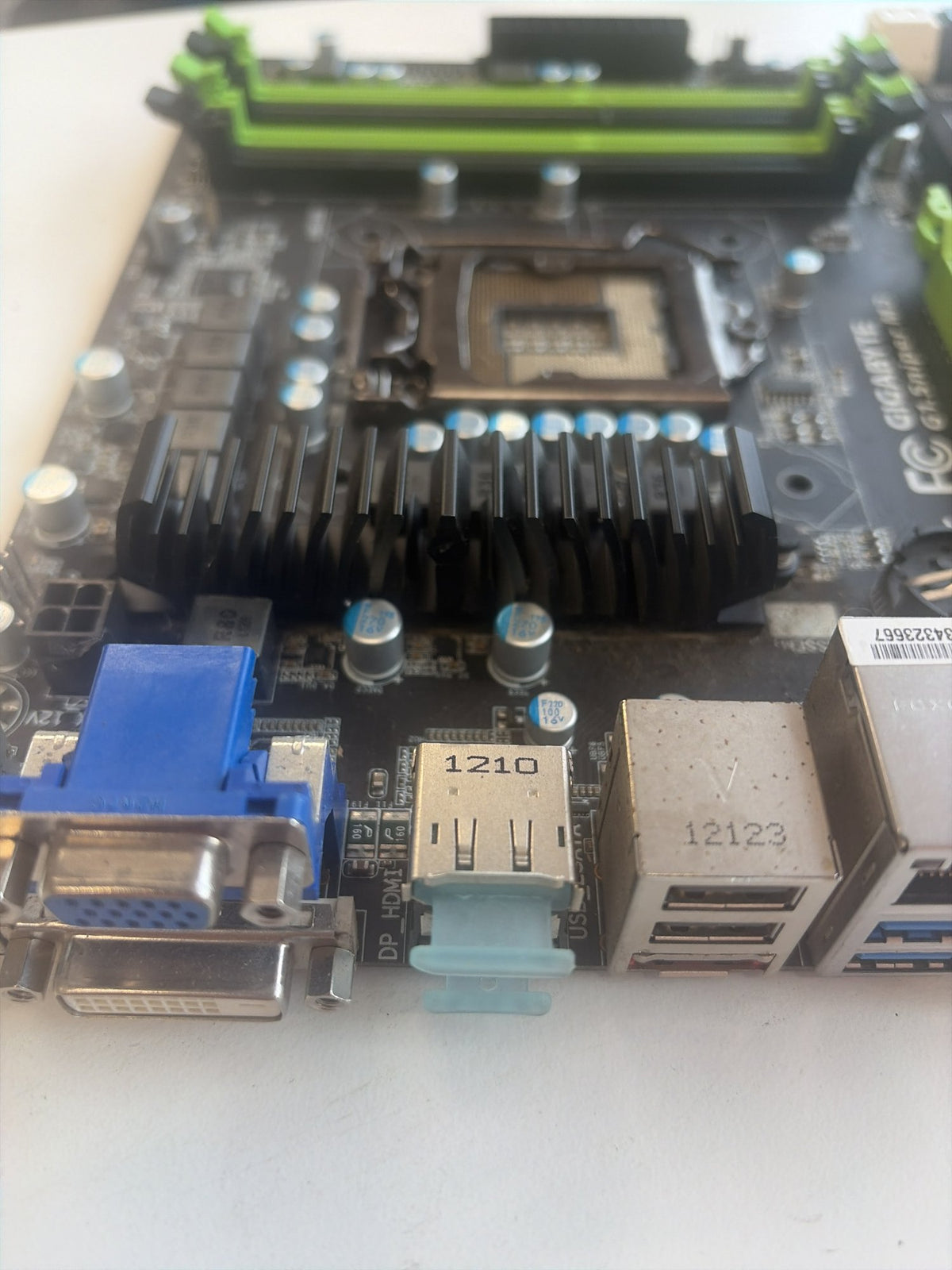 Gigabyte | Motherboard | G1.Sniper M3 | LGA 1155 | SPARES/REPAIRS