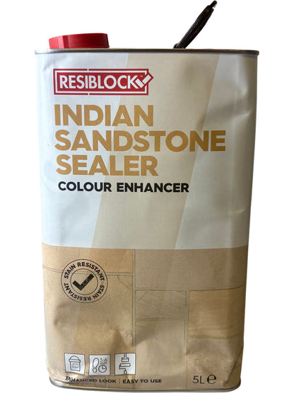 Resiblock Indian Sandstone Sealer Colour Enhancer 5L