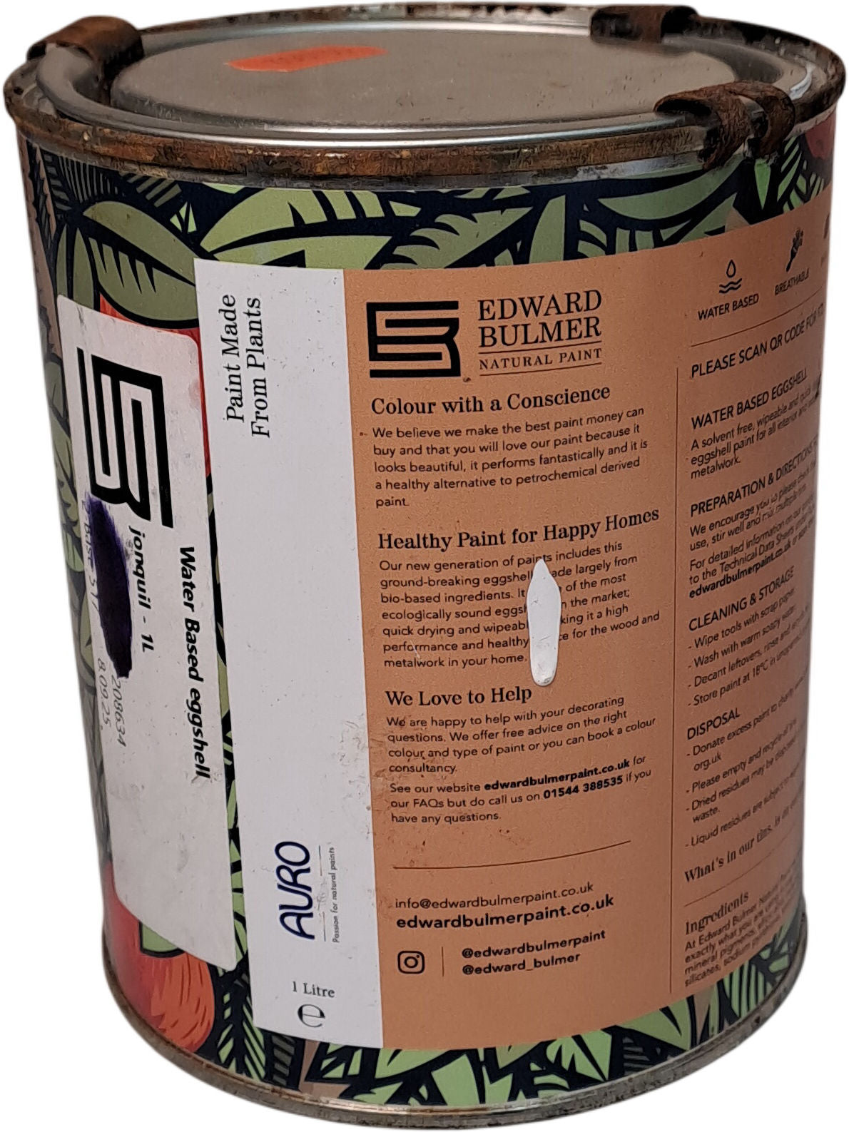 Edward Bulmer | Natural Paint | Jonquil | 1L