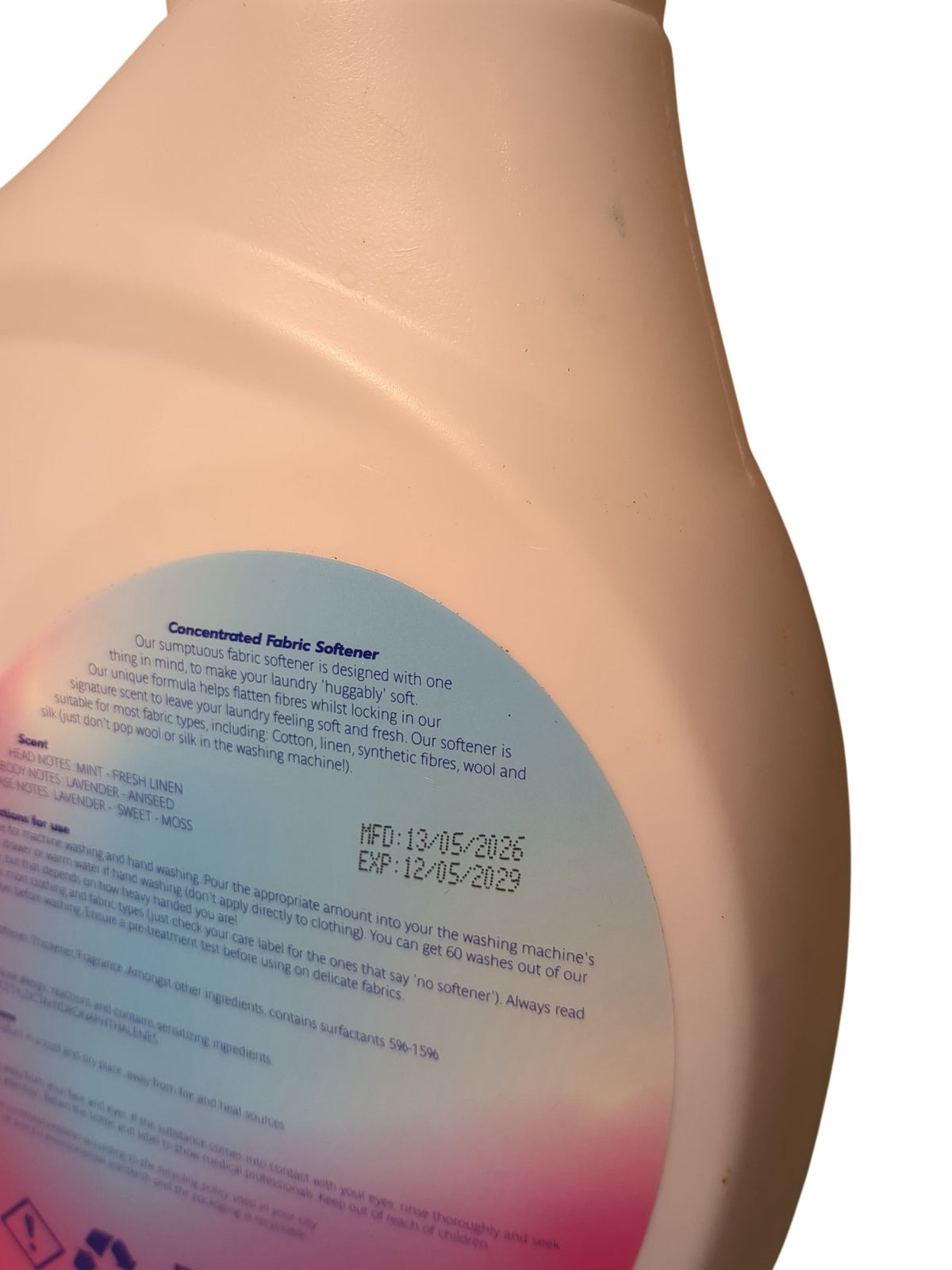 YASS Clean | Concentrated Fabric Softener | Duvet Day | 2L