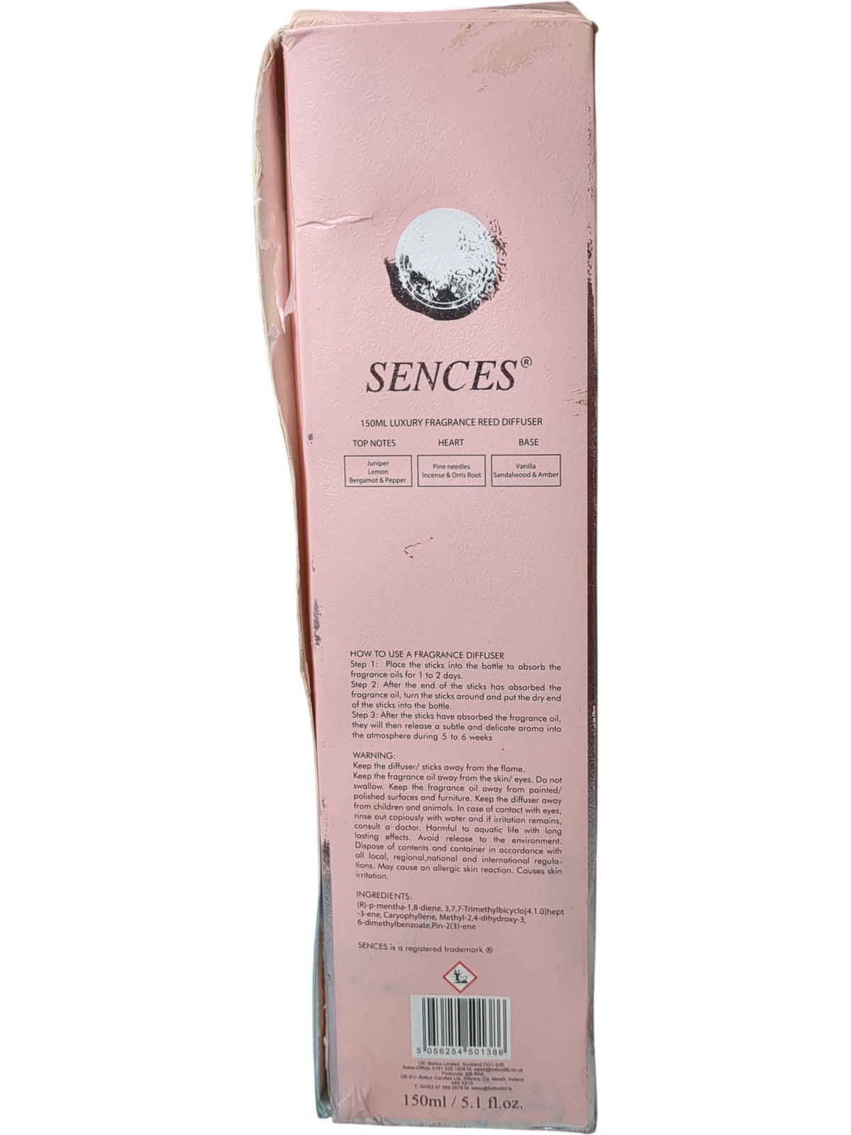 Sences | Boutique Diffuser Gypsy Water | 150ml