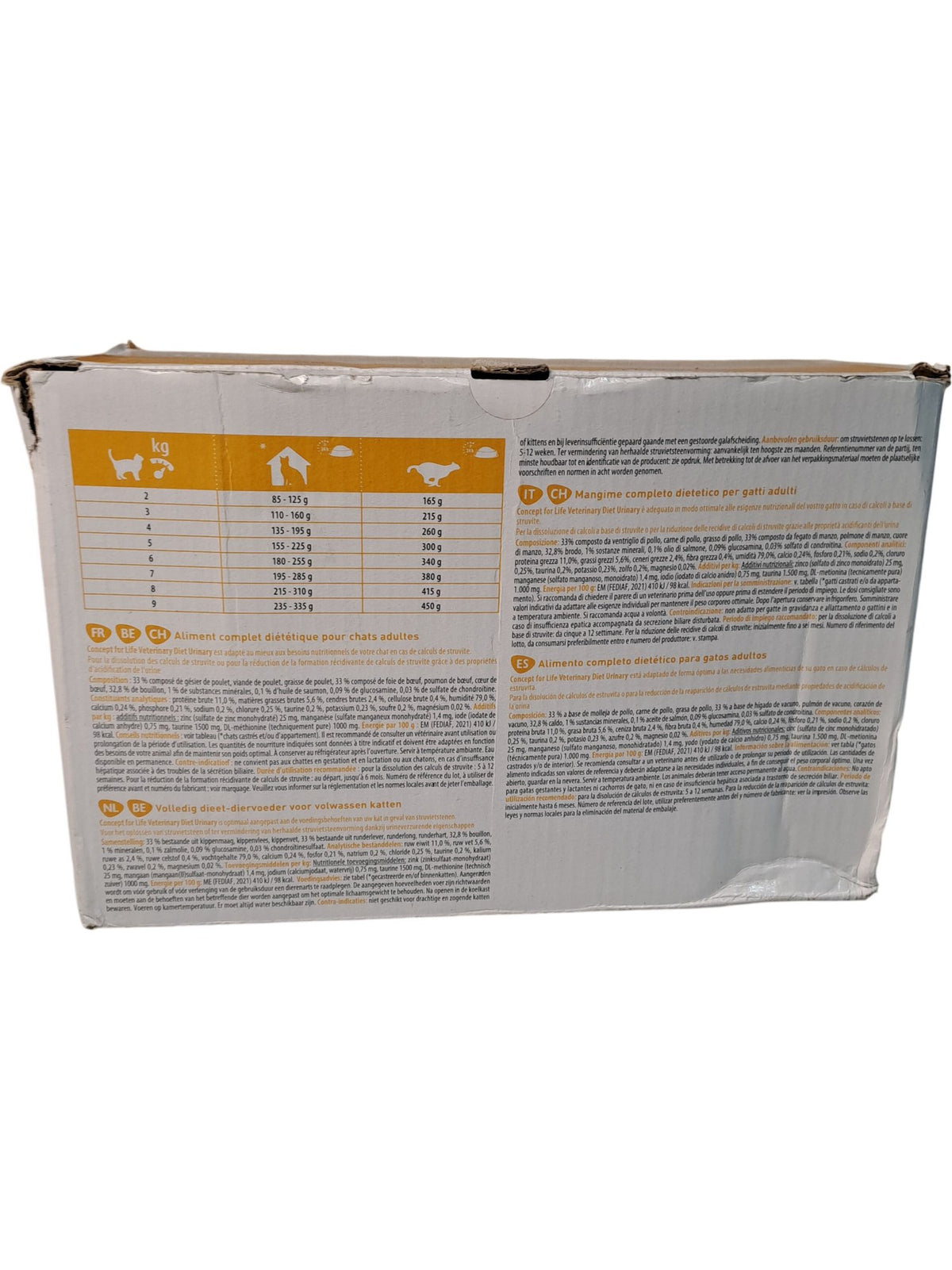 Concept For Life | Veterinary Diet Cat Food | 12 x 85g Box