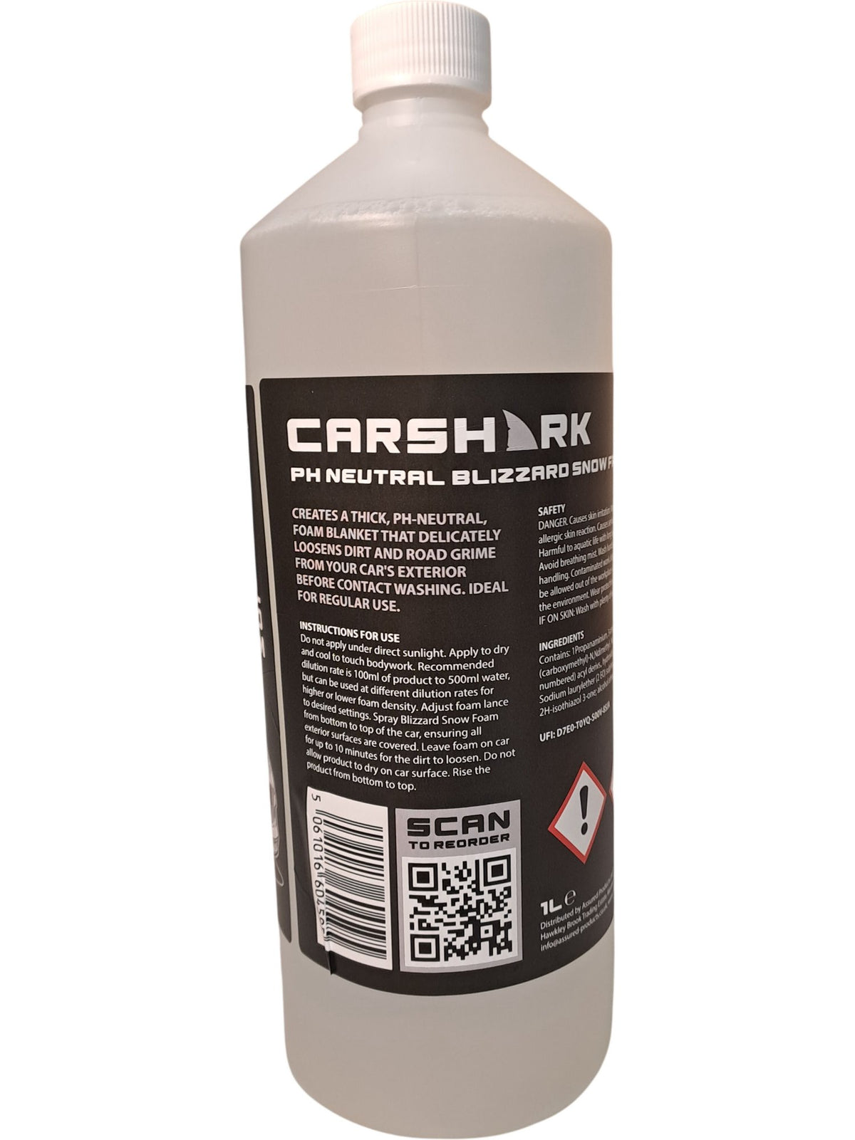 Carshark | pH Neutral Blizzard Snow Foam | 1L