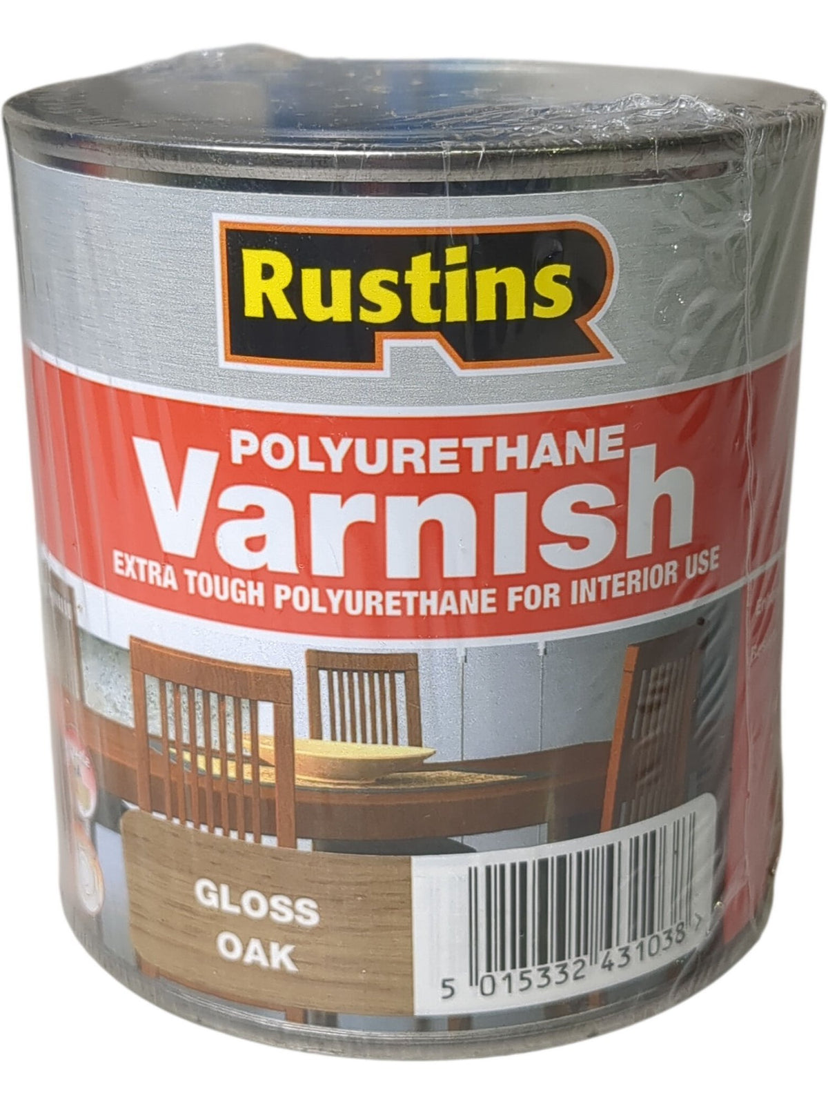Rustins | Polyurethane Varnish | Gloss Oak | 500ml