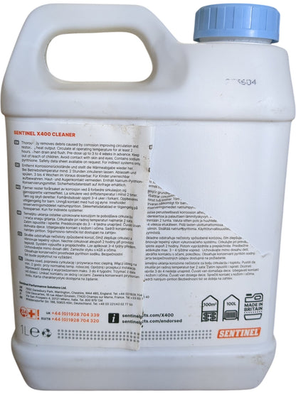 Sentinel | X400 Cleaner | 1L