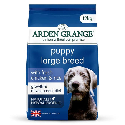 Arden Grange | Large Puppy/Junior | Chicken & Rice | 12kg
