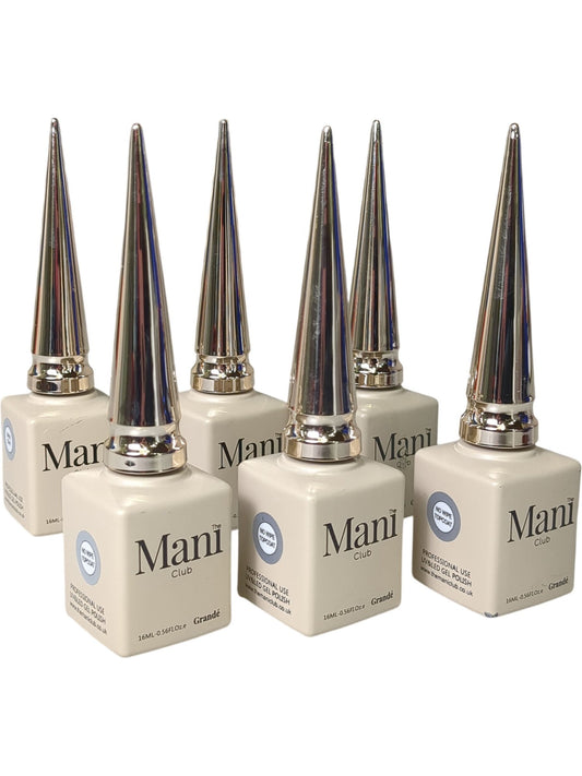 Mani Club | UV/LED Gel Nail Polish Set | 14ml Each