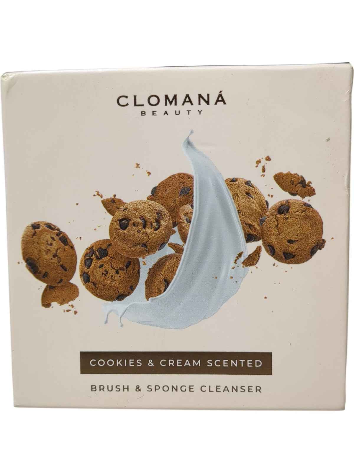 Clomaná Beauty | Brush & Sponge Cleanser | Cookies & Cream | 98g