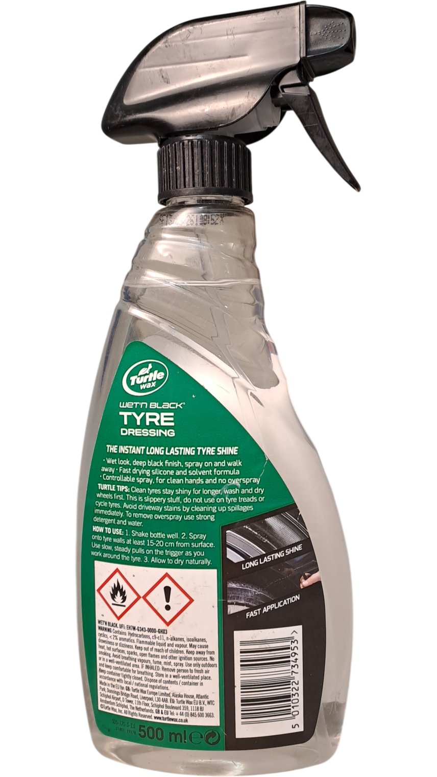 Turtle Wax | Wet'n Black Tyre Dressing | 500ml