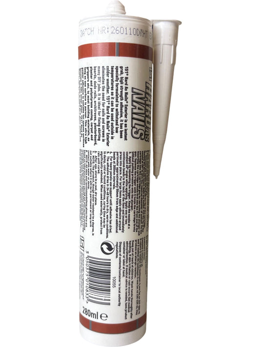 Hard As Nails High Power Adhesive Exterior 280ml