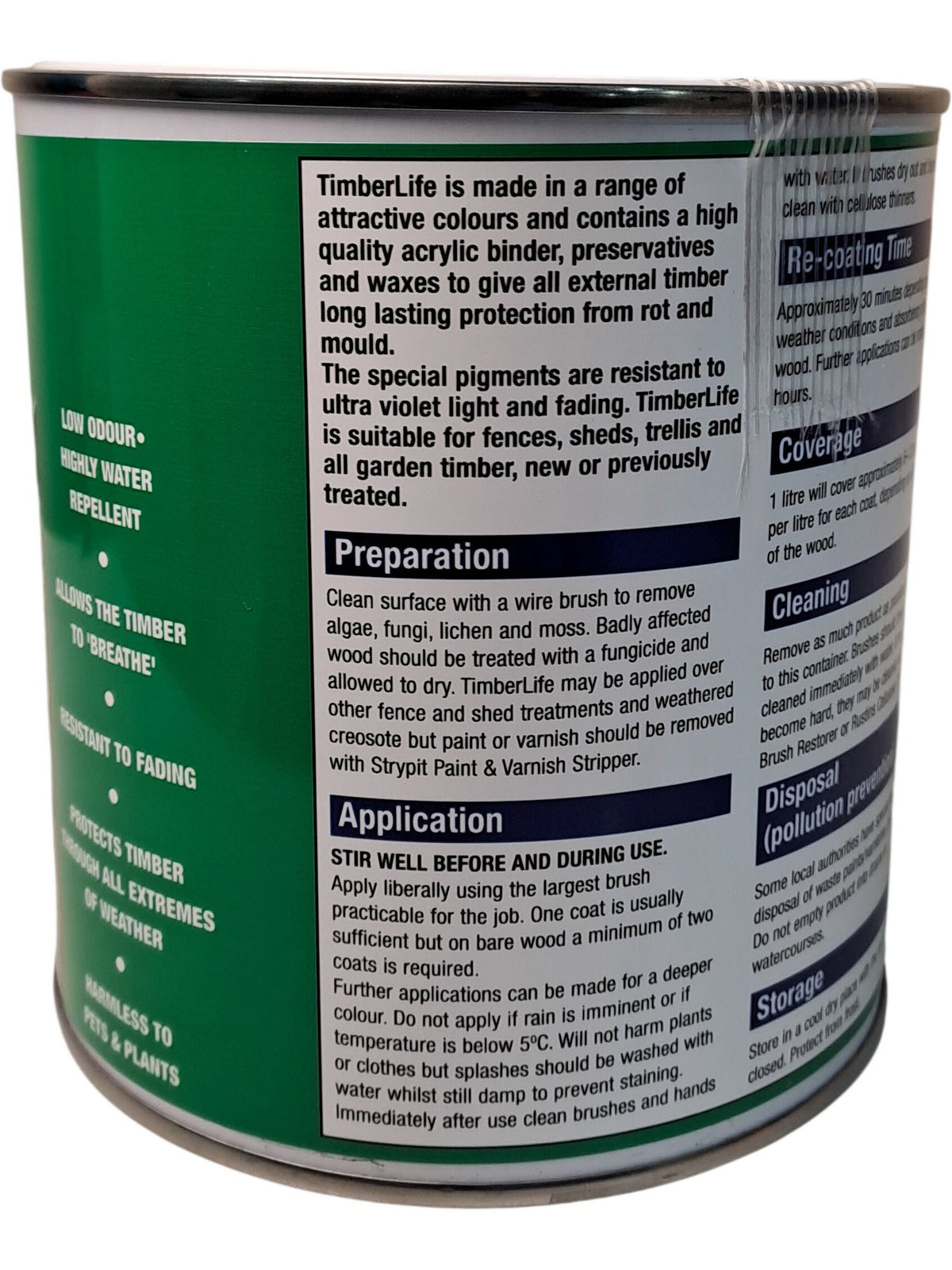 Rustins | TimberLife Quick Dry | Clear | 1 Litre