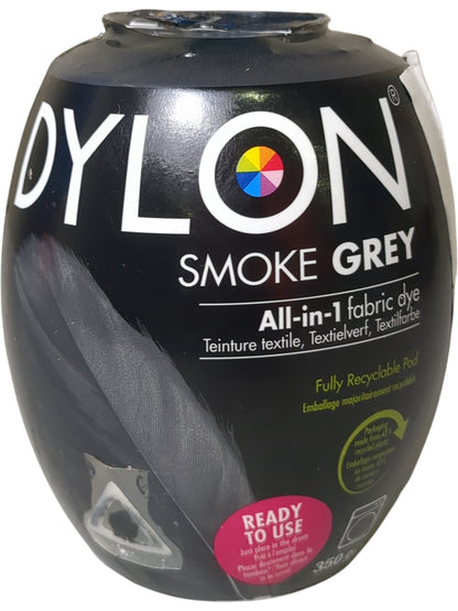 Dylon | All-in-1 Fabric Dye | Smoke Grey | 350g
