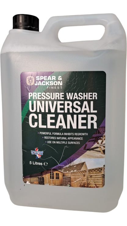 Spear & Jackson | Pressure Washer Universal Cleaner | 5 Litres