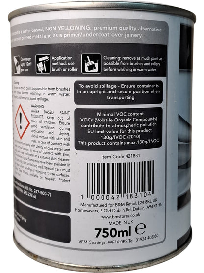 Turner & Gray | Quick Dry Undercoat | Brilliant White | 750ml