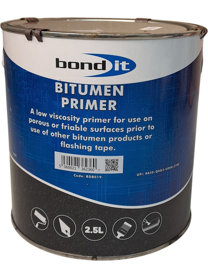 Bond It | Bitumen Primer | 5060021362360 | 2.5L
