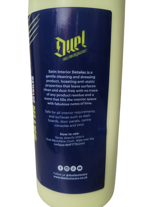 Duel | Satin Interior Detailer | 1 Litre