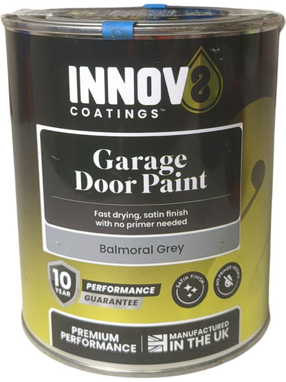 INNOV8 Coatings | Garage Door Paint | Balmoral Grey | 750ml