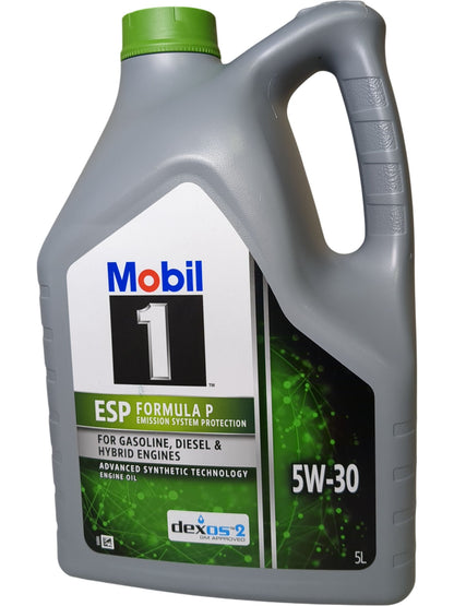 Mobil | ESP Formula P Engine Oil | 5W-30 | 5L
