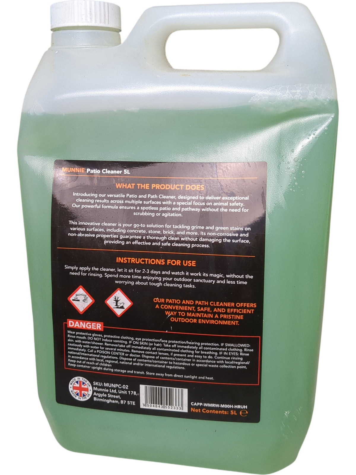 Munnie | Patio Cleaner | 5L