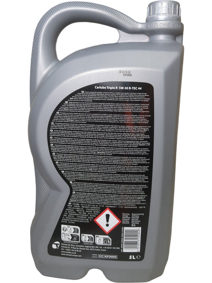Carlube | R-Tec 44 Fully Synthetic Motor Oil | 5W-30 | 5L
