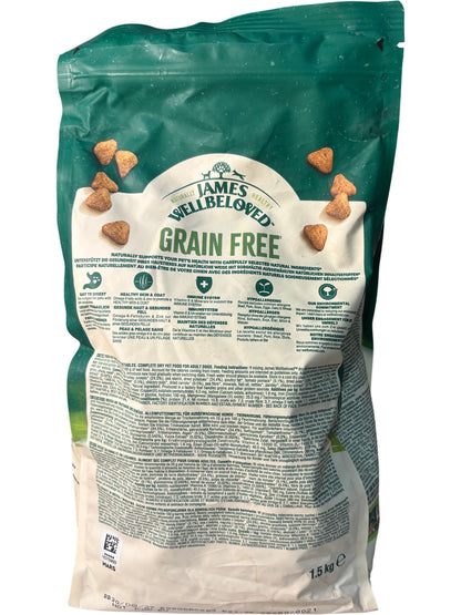 James Wellbeloved Grain Free Adult Dog Food 1.5kg