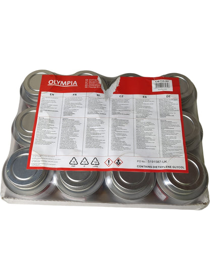 Olympia | Chafing Fuel Cans | 12 Pack