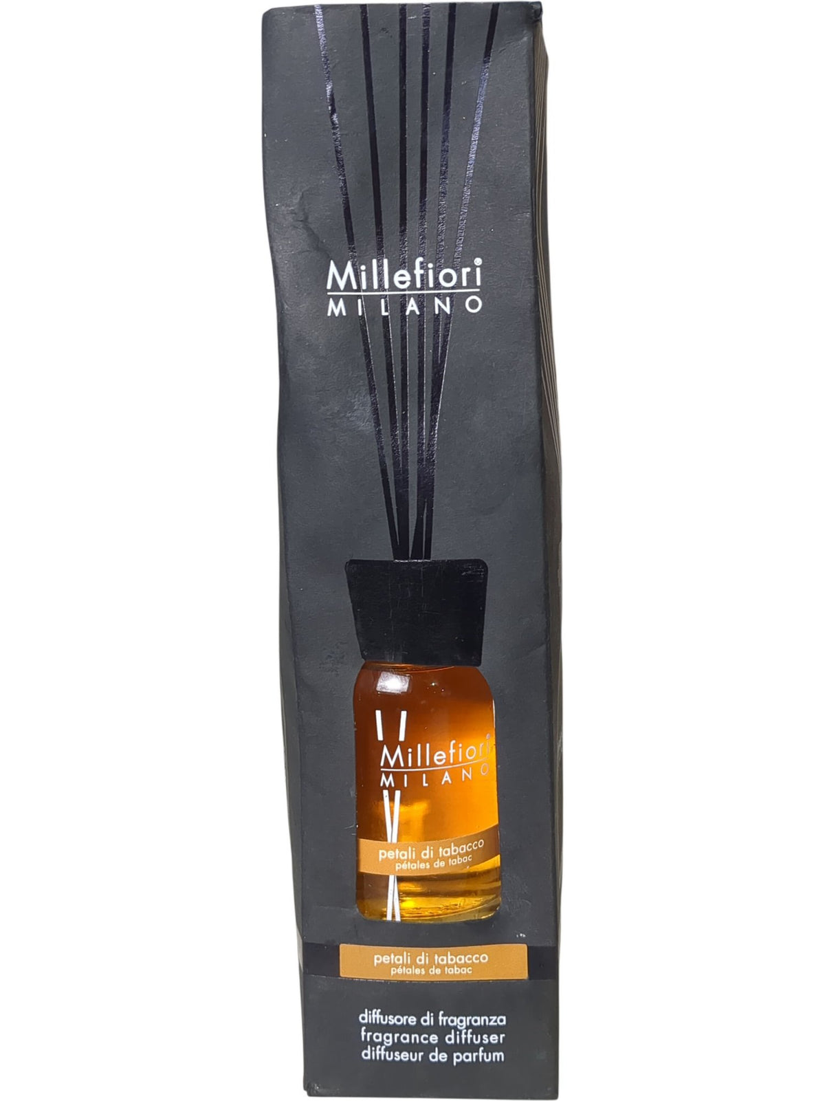 Millefiori Milano | Fragrance Diffuser | Petali Di Tabacco | 100ml