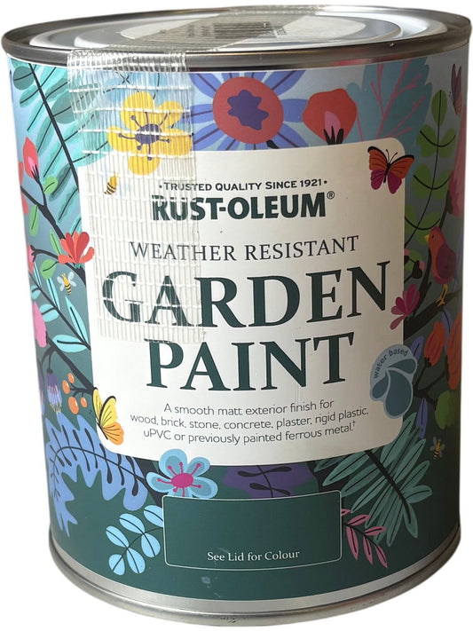 Rust-Oleum Weather Resistant Garden Paint 750ml