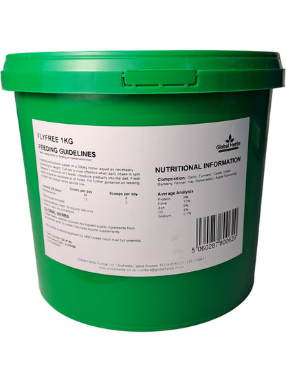 Global Herbs | FlyFree Natural Fly Repeller | 1kg