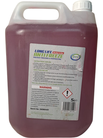 Jovs | Long Life Antifreeze | 5L