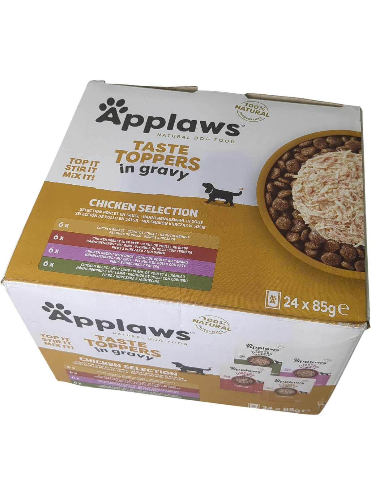 Applaws | Taste Toppers Chicken Selection | 24 x 85g