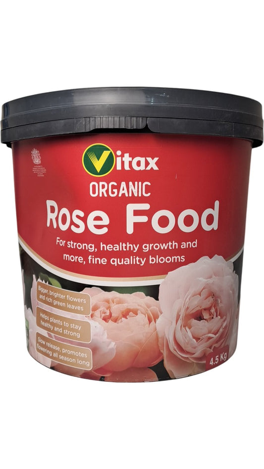 Vitax | Organic Rose Food | 4.5Kg