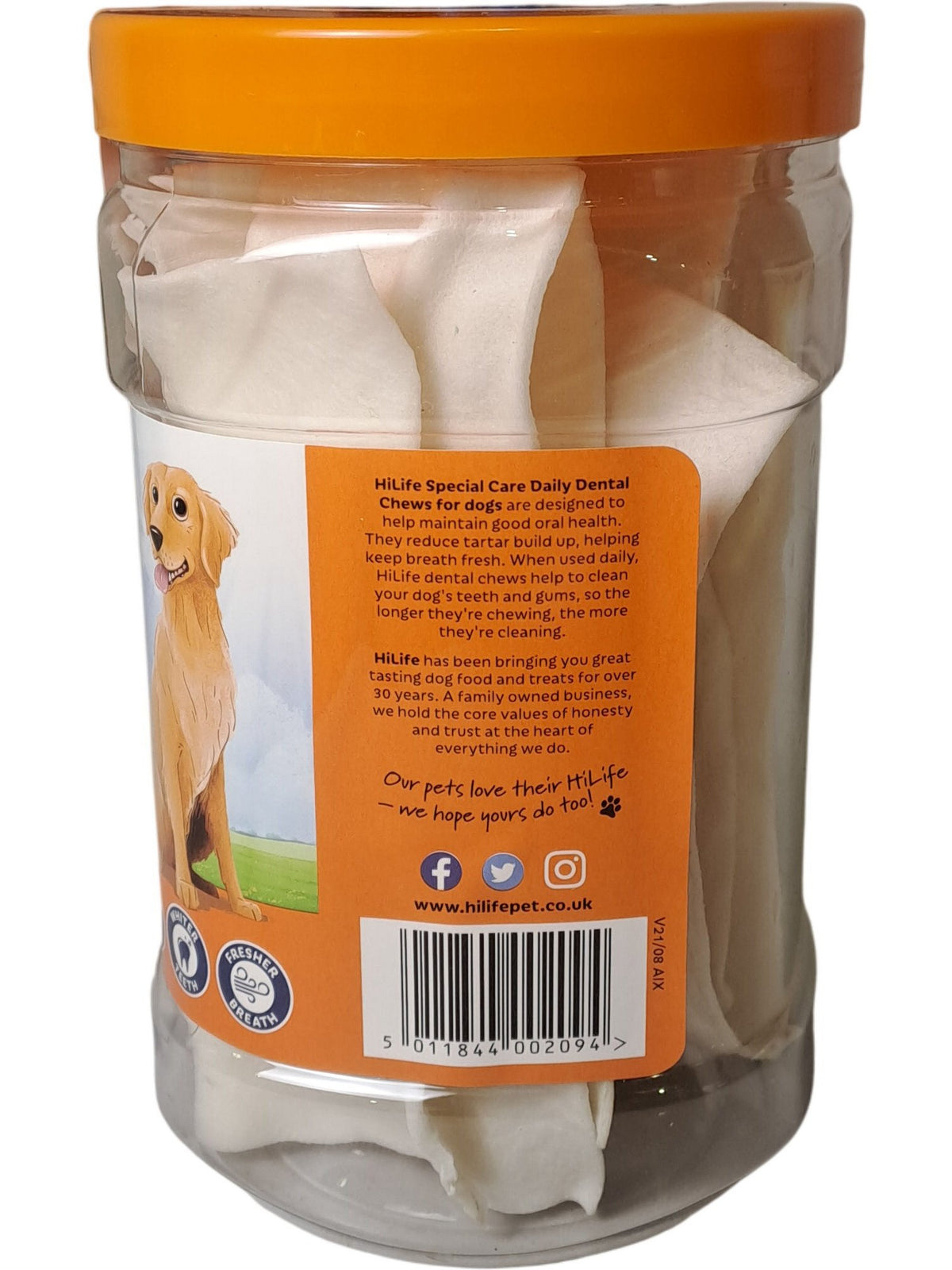 HiLife | Special Care Dental Chews | 180g