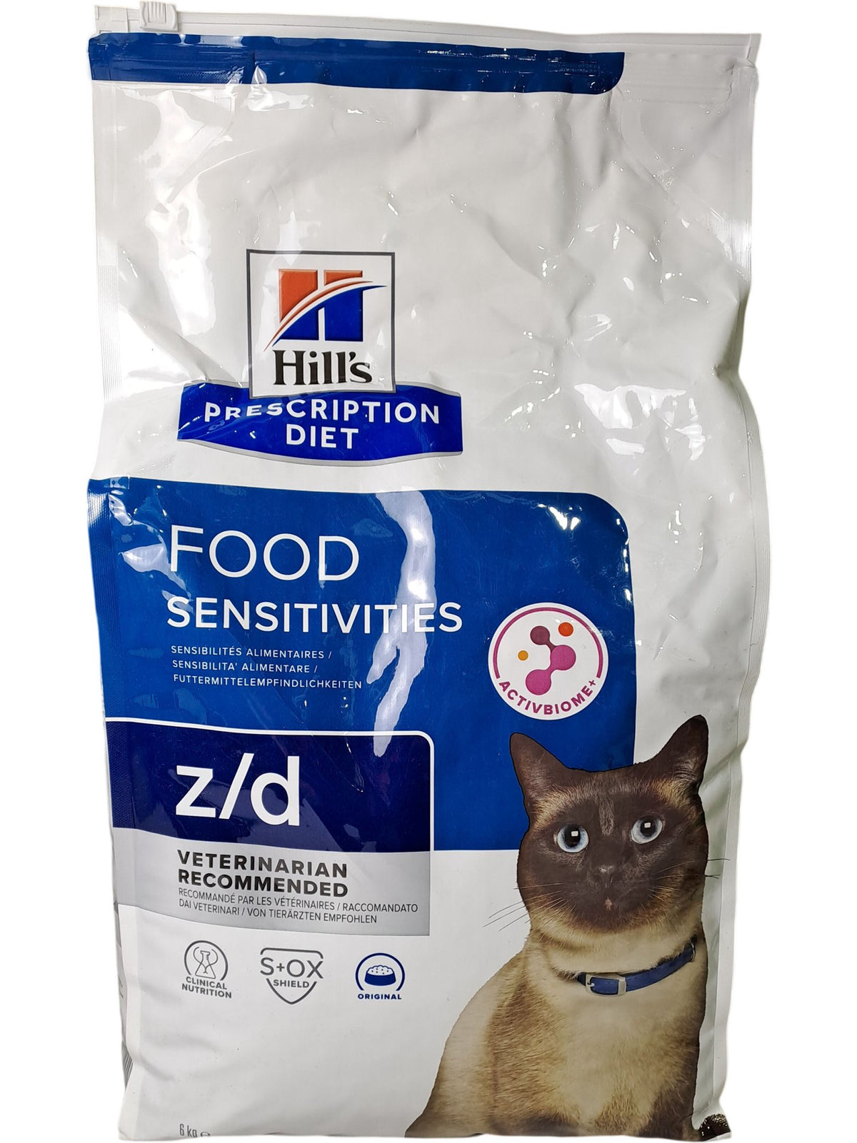 Hill's | Prescription Diet z/d Food Sensitivities Cat Food | 6kg