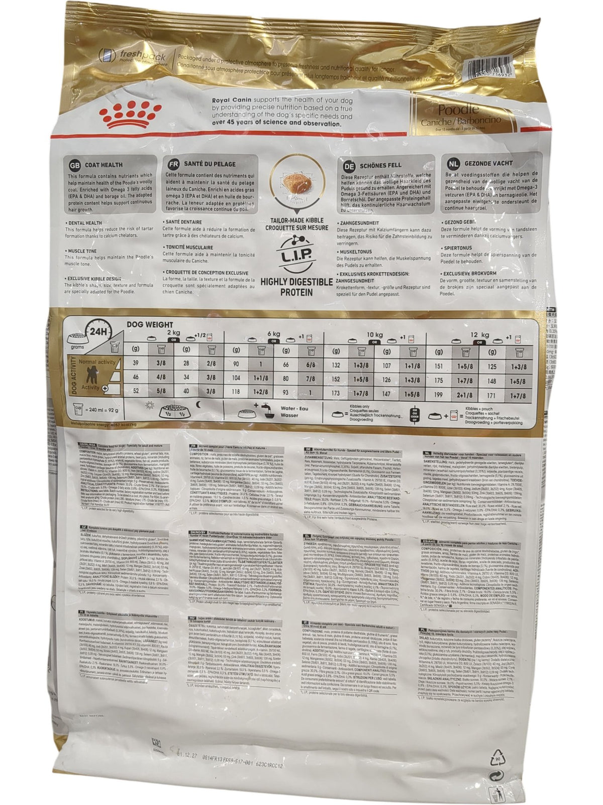 Royal Canin | Poodle Adult Dog Food | 7.5KG