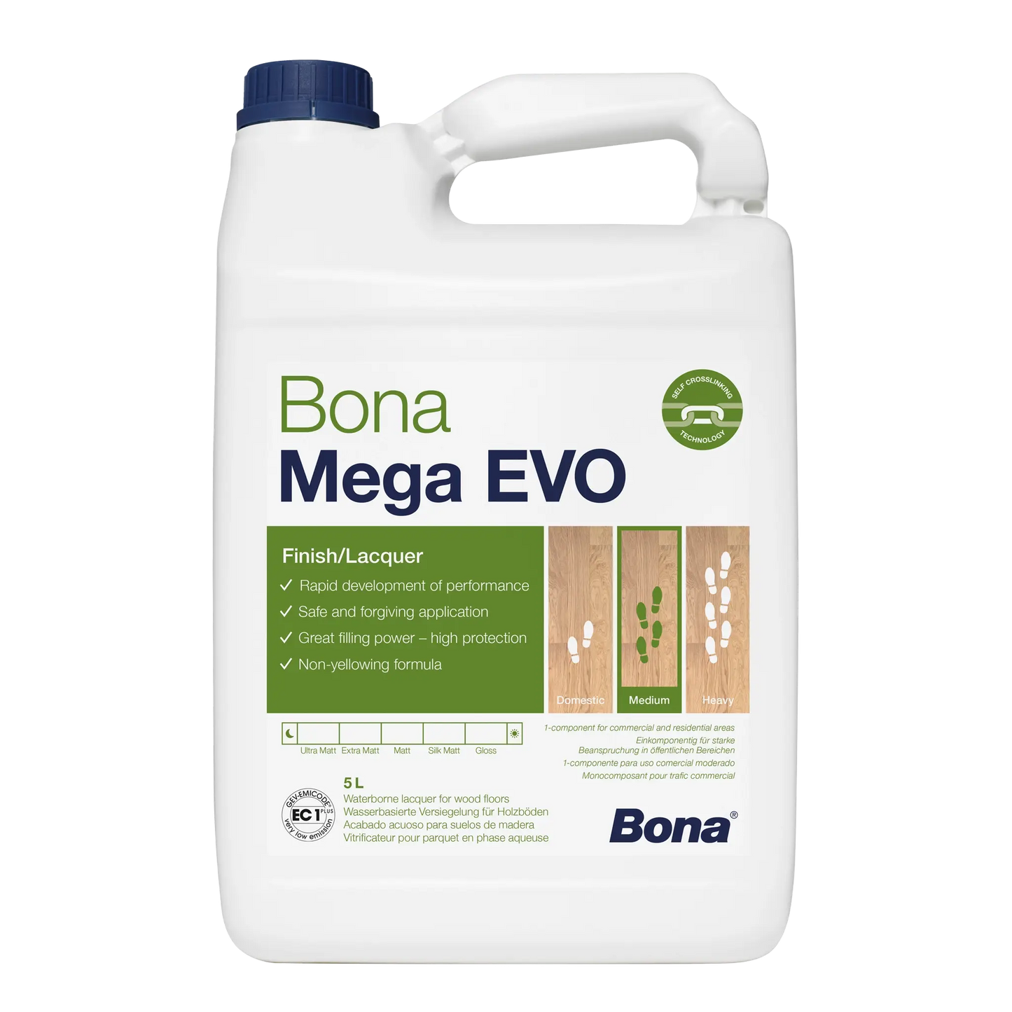 Bona| Mega EVO Finish/Lacquer| Matt| 5L