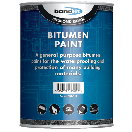 Bond it| Bitumen Paint| Code: BDB017| 5L