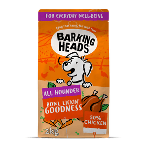 Barking Heads All Hounder Bowl Lickin' Goodness Chicken Dry Dog Food - 12kg