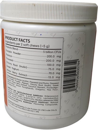 Nutripaw | Pre, Pro & Post Biotic Treats | 120 Chews | 300g