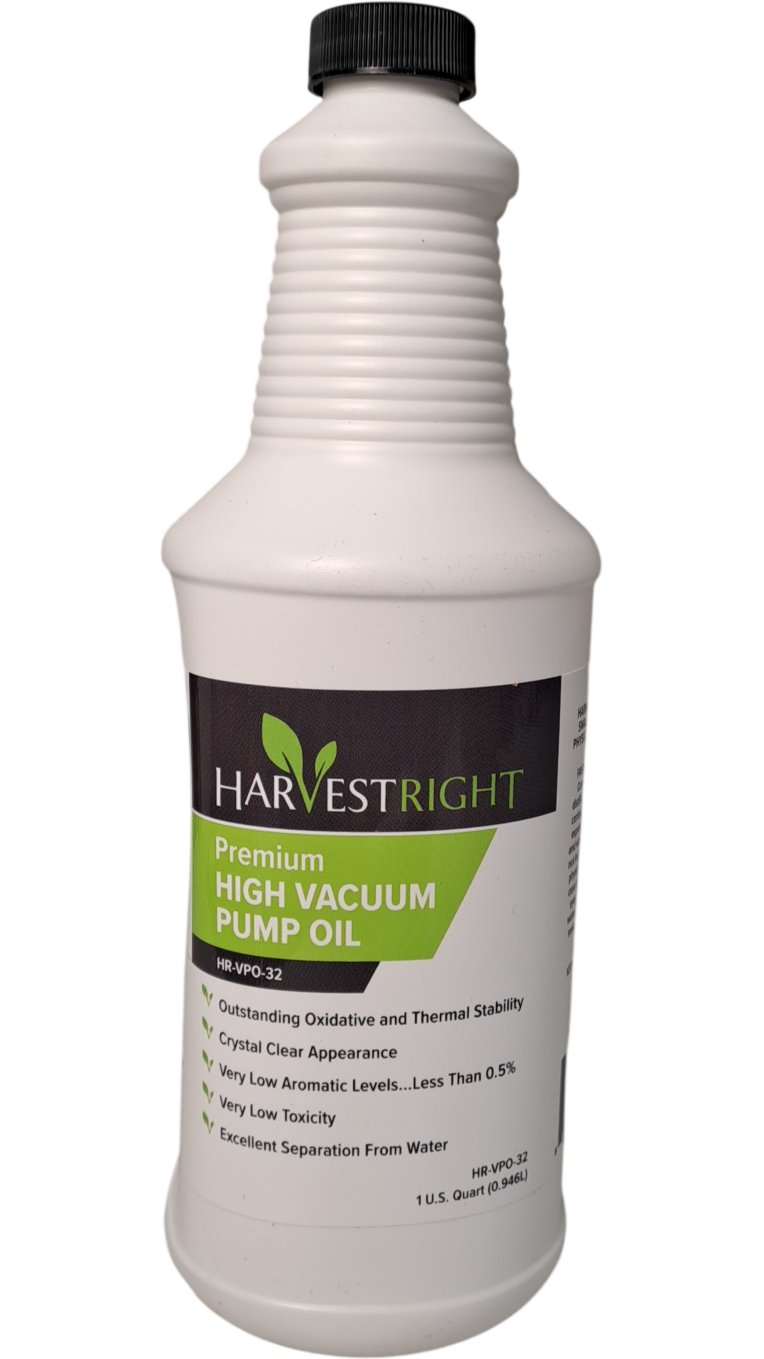 Harvest Right | Premium High Vacuum Pump Oil | HR-VPO-32 | 1 Quart