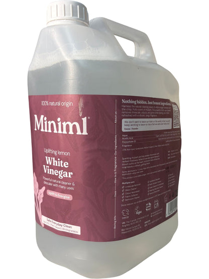 Miniml White Vinegar Uplifting Lemon 5L
