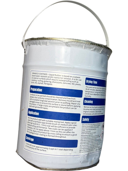 SIRAMICO Coatings Liquid Rubber Waterproofing Solution 5L