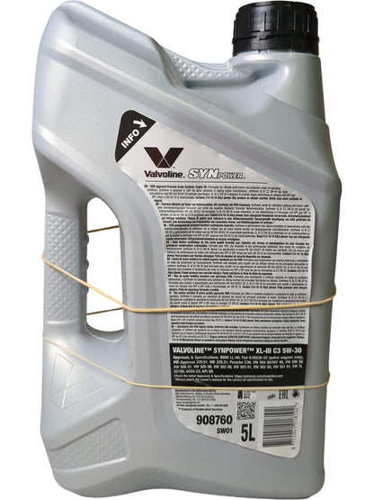 Valvoline | Synthetic SynPower Engine Oil | 5W-30 | 5L