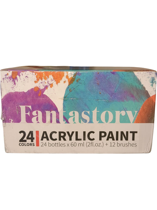 Fantastory | Acrylic Paint Set | 24 Colors | 60ml