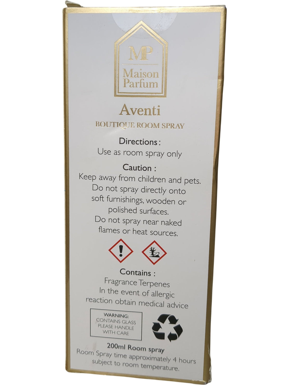 Maison Parfum | Avanti Boutique Room Spray | 200ml