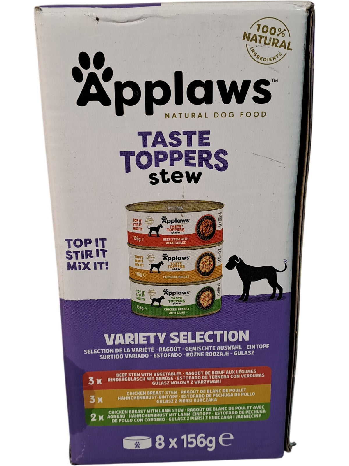Applaws | Taste Toppers Stew | 8 x 156g