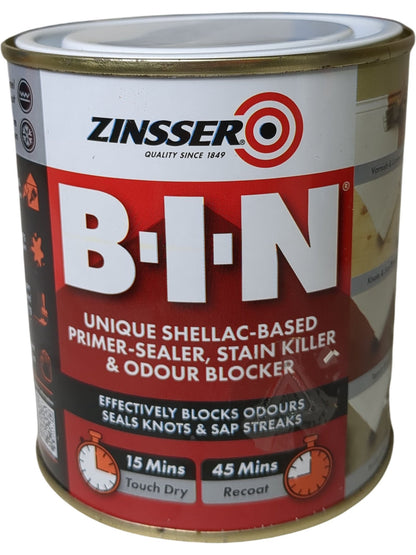 Zinsser | B-I-N Primer-Sealer | 5037898610184 | 500ml