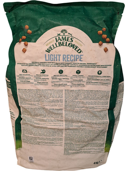 James Wellbeloved | Light Recipe Adult Cat Food | 4kg