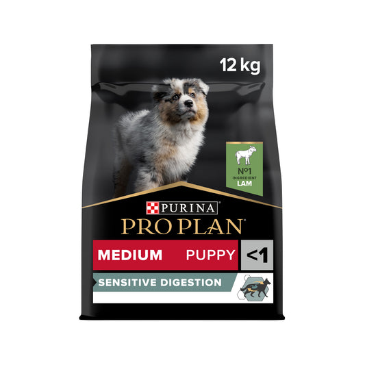 PURINA PRO PLAN Medium Puppy Lamb Sensitive Digestion - 12kg